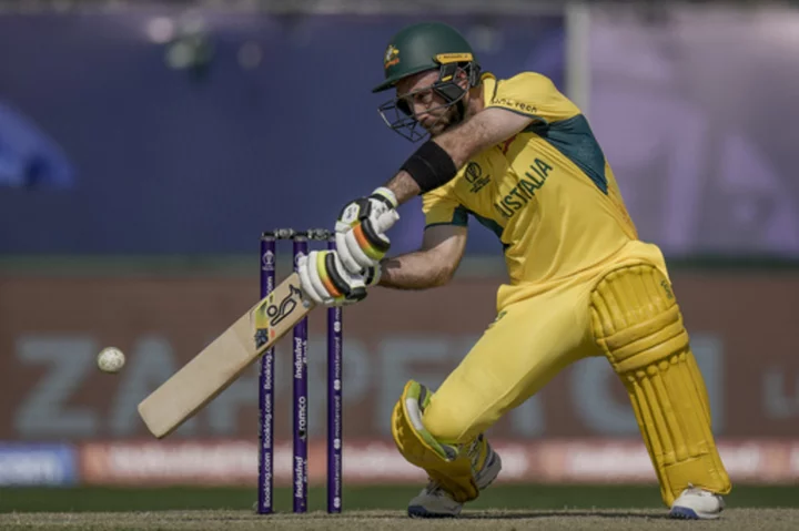 Australian cricketer Maxwell to miss World Cup match with concussion after falling off golf cart