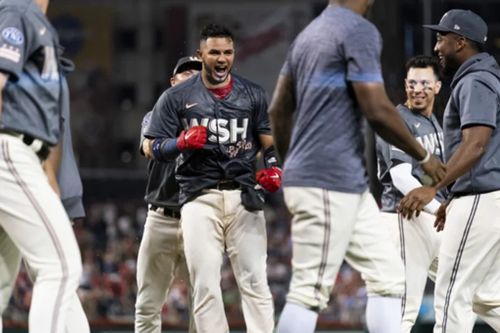 Keibert Ruiz homers on first pitch of 9th inning to lift Nationals past Athletics, 3-2