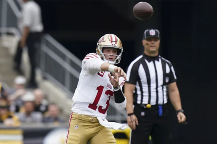 The 49ers get off to a fast start to the season with a blowout win over the Steelers