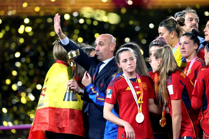 Fifa suspends Luis Rubiales over Women’s World Cup conduct