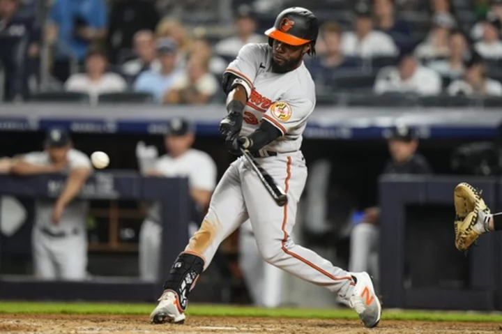 Orioles OF Cedric Mullins leaves game in 2nd inning with right quadriceps tightness