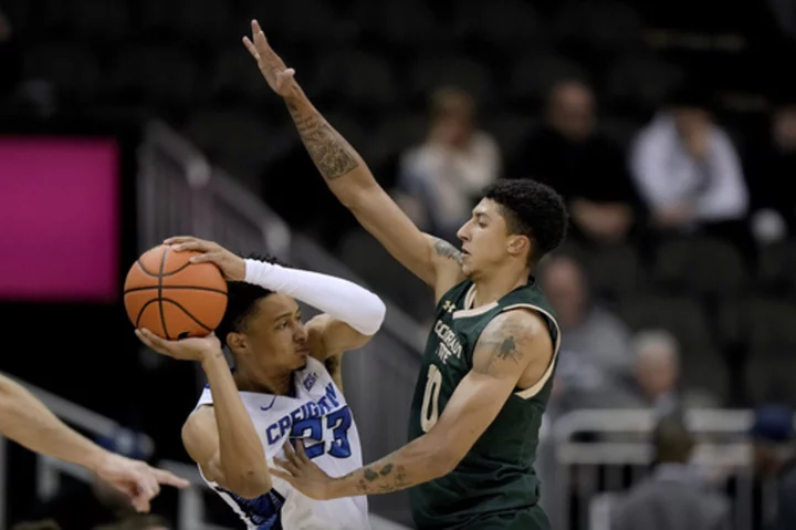 Colorado State tops No. 8 Creighton at the Hall of Fame Classic for 1st win over a top 10 since 1984