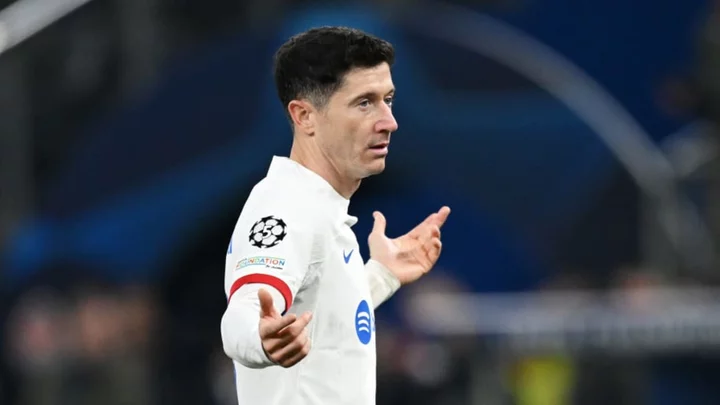 Robert Lewandowski suffering worst goal drought in 12 years