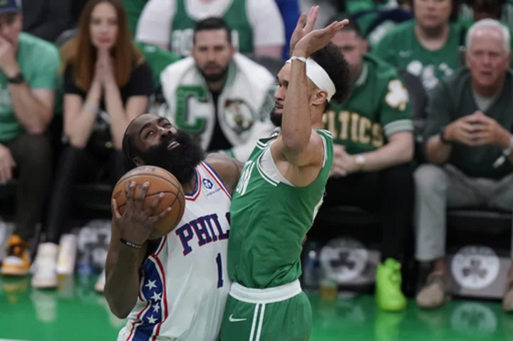 Tatum sets Game 7 record with 51 points, Celtics beat 76ers 112-88