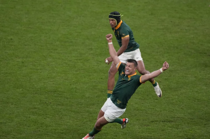 South Africa goes with same 23 for Rugby World Cup semifinal against England