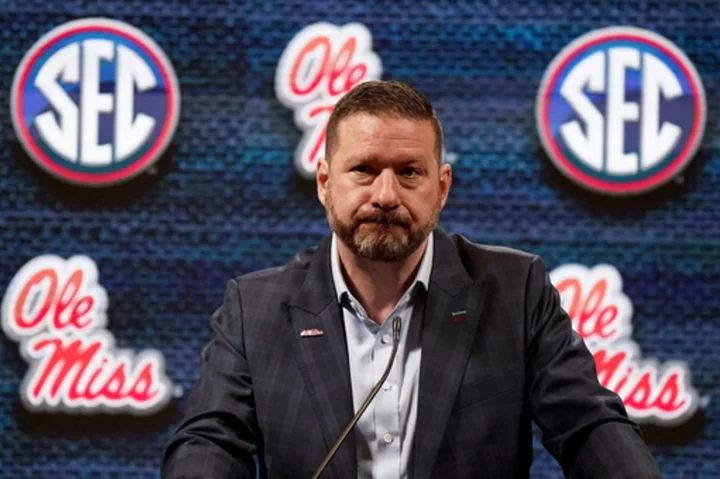 Ole Miss's Beard heads into season as lone new head coach in SEC