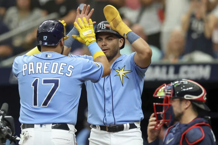 Rays defeat MLB-leading Braves 10-4 to snap season-high 7-game losing streak