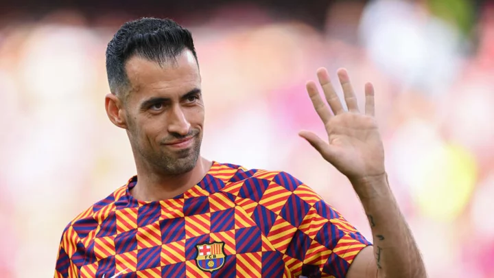 Sergio Busquets names two players who could replace him at Barcelona