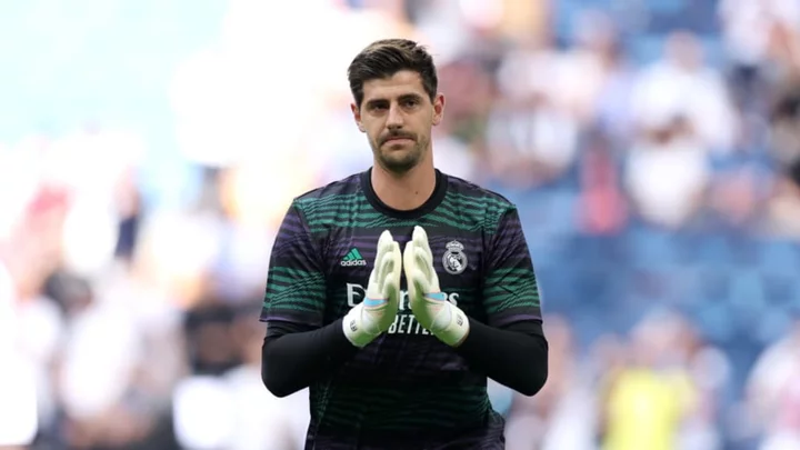 Real Madrid's win percentage with and without Thibaut Courtois