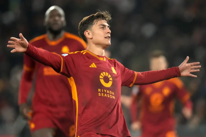 Roma beats Udinese 3-1 in Serie A. Juventus hosts Inter Milan