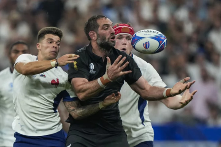 Whitelock to equal McCaw's All Blacks caps record in Rugby World Cup test vs Namibia