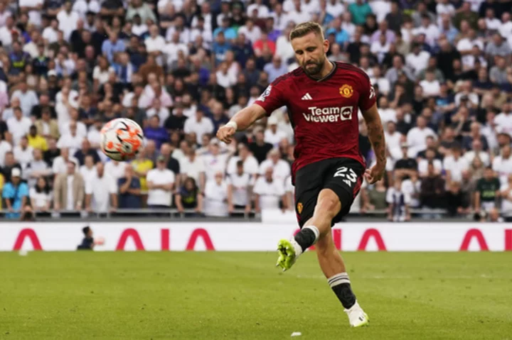 Luke Shaw back in training after 3 months out to ease Man United's injury issues in defense