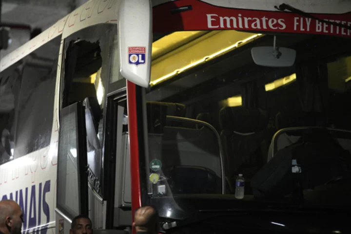 French league game at Marseille postponed after Lyon coach Fabio Grosso injured in team bus attack