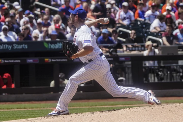 Canha, Scherzer lead Mets over Phillies 4-2 for 3-game sweep