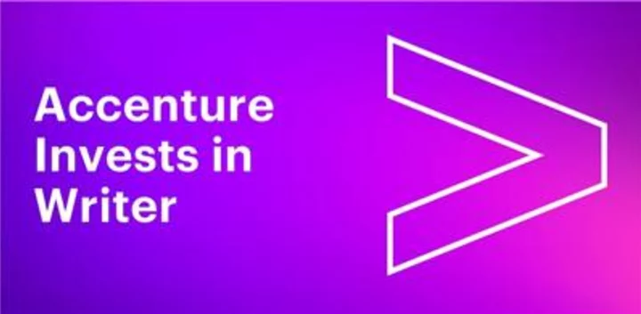 Accenture Invests in Writer to Accelerate Enterprise Use of Generative AI