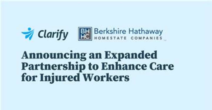 Berkshire Hathaway Homestate Companies (BHHC), Workers Compensation Division Partners with Clarify Health to Enhance Care for Injured Workers Through Data-Driven Approach