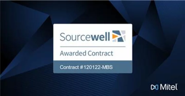 Mitel Secures Fourth Consecutive Sourcewell Contract