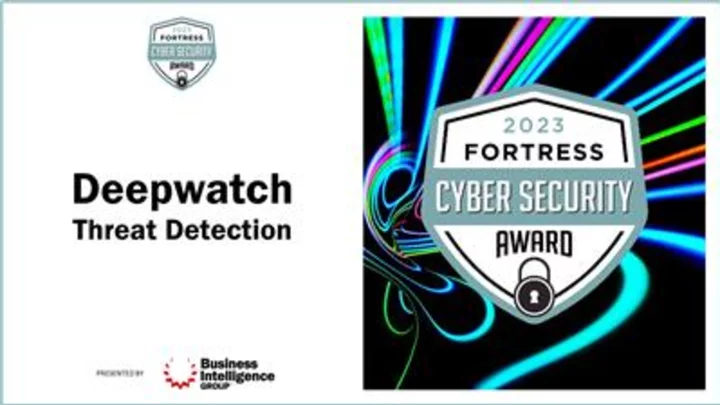 Deepwatch Wins 2023 Fortress Cyber Security Award