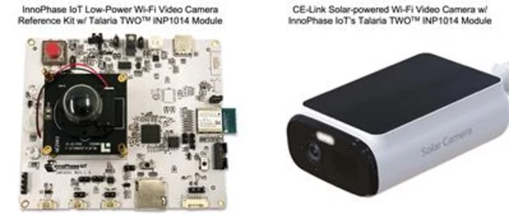 InnoPhase IoT Further Expands Use Cases for End-to-End IoT Video Camera Designs