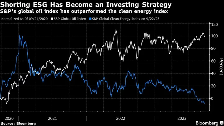 Short Sellers Mount Attack on ESG Stocks Bloated From Green Hype
