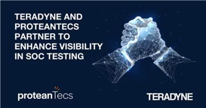 proteanTecs and Teradyne Partner to Bring Machine Learning-driven Telemetry to SoC Testing