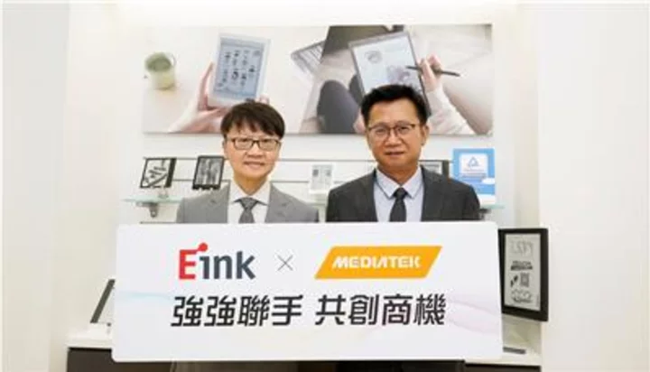 E Ink and MediaTek Expand Collaboration for Advanced eReader SoC Development