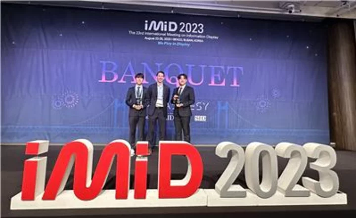 Universal Display Corporation Announces Recipients of the 2023 UDC Innovative Research and Pioneering Technology Awards at IMID Korea