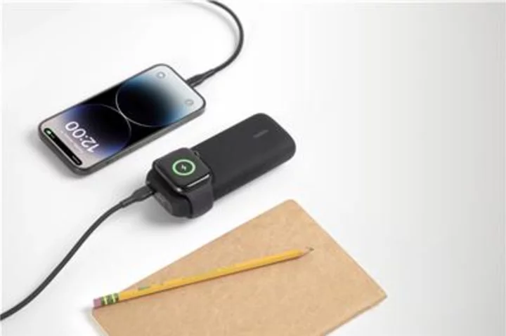 Belkin Introduces the Ultimate Power Bank – the BoostCharge™ Fast Wireless Charger for Apple Watch + Power Bank 10K