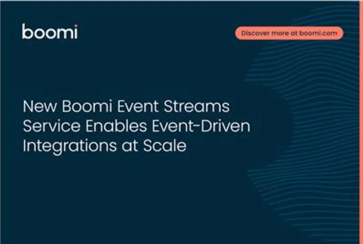 New Boomi Event Streams Service Enables Event-Driven Integrations at Scale