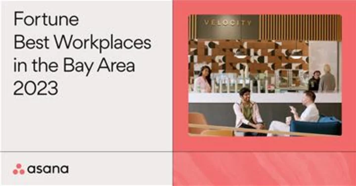 Asana Named to Fortune Best Workplaces in the Bay Area List for the seventh consecutive year