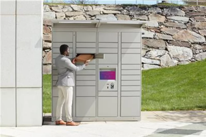 Pitney Bowes Expands ParcelPoint Smart Locker Solutions with Outdoor Lockers and Workplace Day Use Functionality