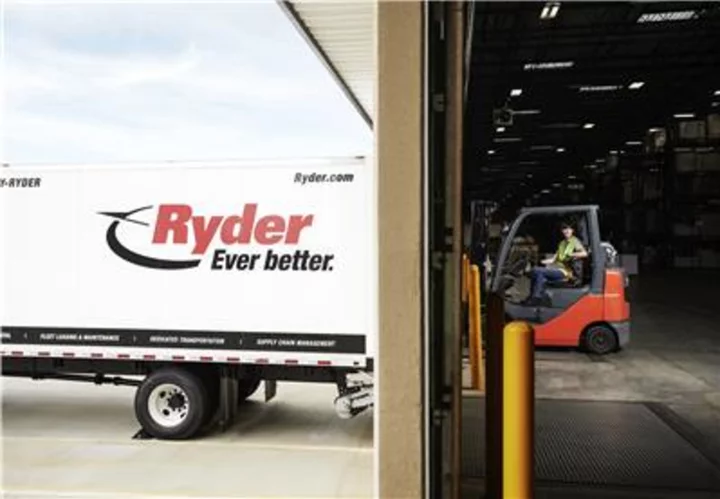 Ryder Named Among Food Logistics’ Top 3PL & Cold Storage Providers to Food & Beverage Industry for 11th Consecutive Year