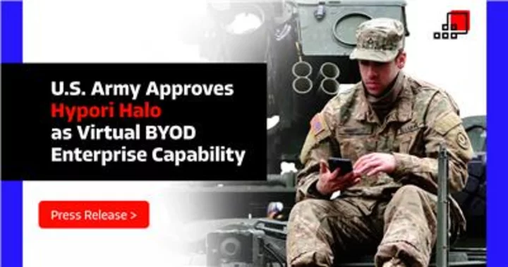 U.S. Army Approves Hypori Halo as Virtual BYOD Enterprise Capability