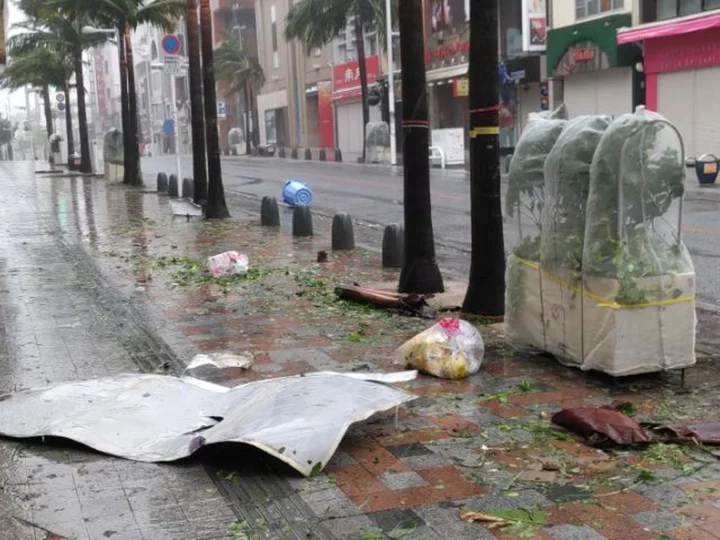 Heaviest rainfall in 140 years drenches Beijing while Typhoon Khanun hits Japan's Okinawa