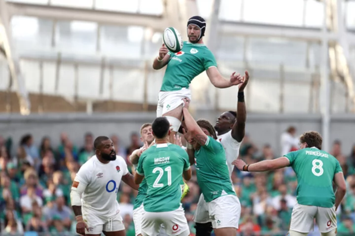 Top-ranked Ireland leaves injured prop Cian Healy out of squad for Rugby World Cup