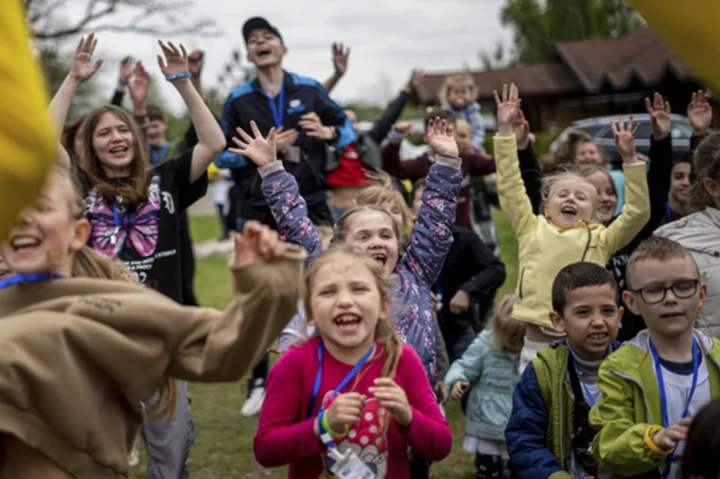 Scarred by war, Ukrainian children carry on after losing parents, homes and innocence