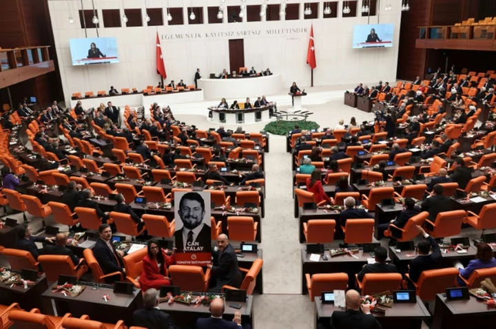 Turkey's two top courts go to war over jailed politician