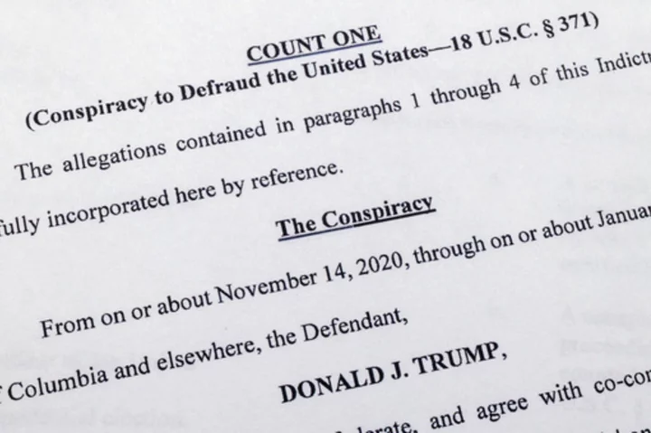 Takeaways from the Trump indictment that alleges a campaign of 'fraud and deceit'