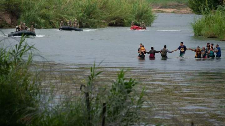 Can Texas' new floating Rio Grande border barrier deter migrants?