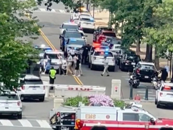 Capitol Police respond to unconfirmed active shooter report around Senate office building