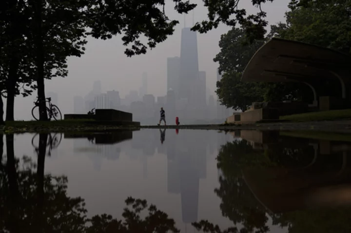 Canadian wildfires are causing unhealthy air quality again in Chicago and other parts of the US