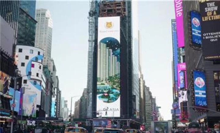 DK ASIA Advertises Brand in New York Times Square as the First in Korea's Construction and Development Industry