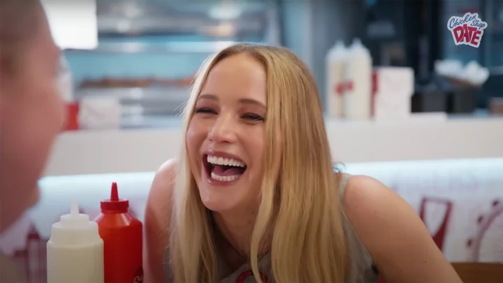 Jennifer Lawrence's 'Chicken Shop Date' is as hilariously awkward as we'd hoped
