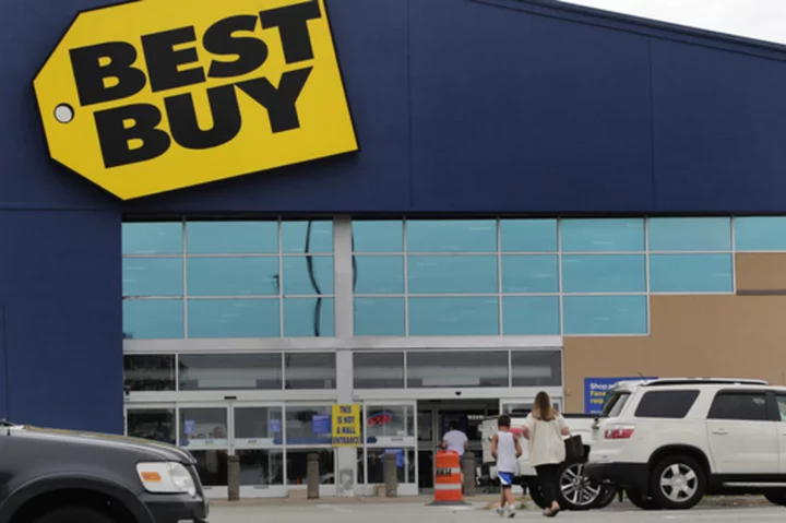 Best Buy and the reluctant shopper. Sales fall as Americans pull back on spending