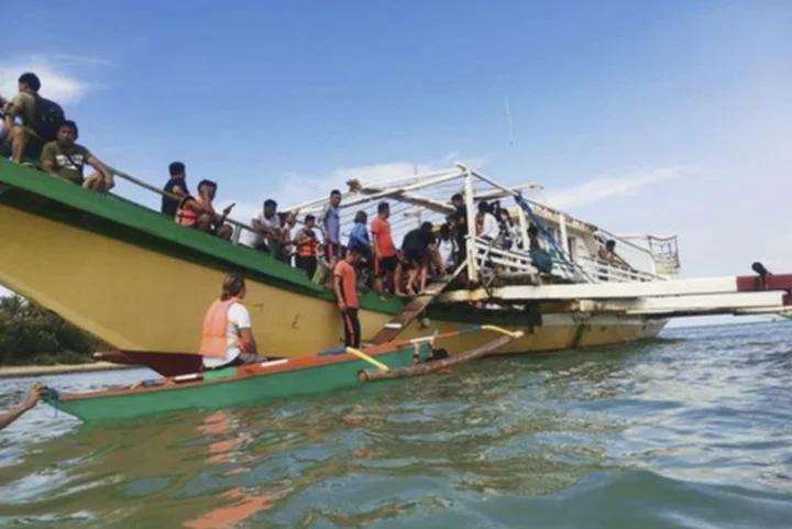 Philippine coast guard rescues 67 people from damaged boat in the second ferry accident in a week