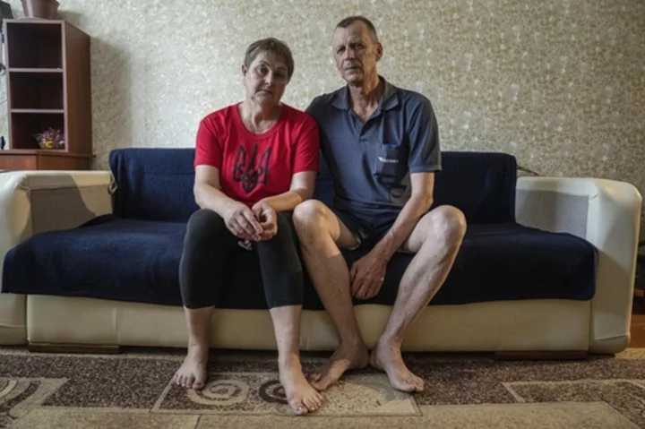 Desperate Ukrainians take long and uncertain journey to escape Russian occupation