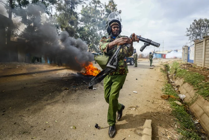 At least 5 injured in Kenya anti-government protests over rising cost of living