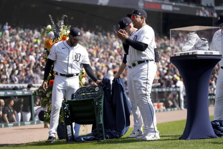 Cabrera leads Tigers over Guardians 8-0 following pregame retirement celebration