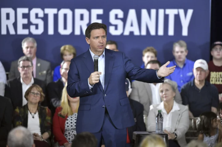 Trump and DeSantis trade barbs while staging dueling New Hampshire campaign events