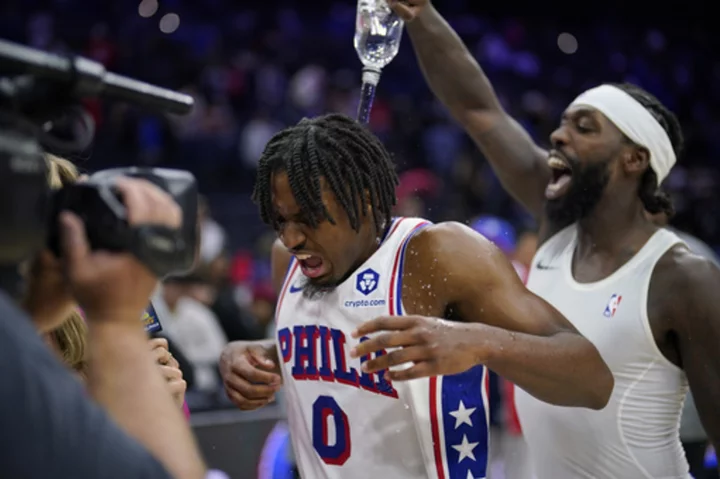 Tyrese Maxey scores career-high 50 points, leads 76ers to 8th straight win